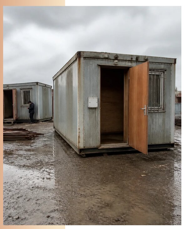 Аренда бытовок бу в Барнауле с доставкой и установкой